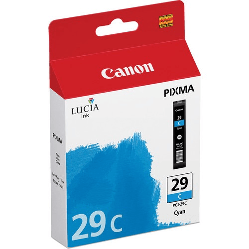 Shop Canon PGI-29 Cyan Ink Tank by Canon at Nelson Photo & Video