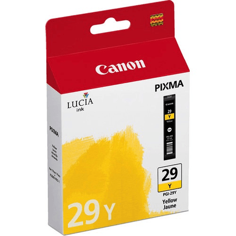 Shop Canon PGI-29 Yellow Ink Tank by Canon at Nelson Photo & Video
