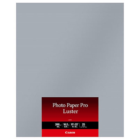 Shop Canon Photo Paper Pro Luster (17 x 22", 25 Sheets) by Canon at Nelson Photo & Video