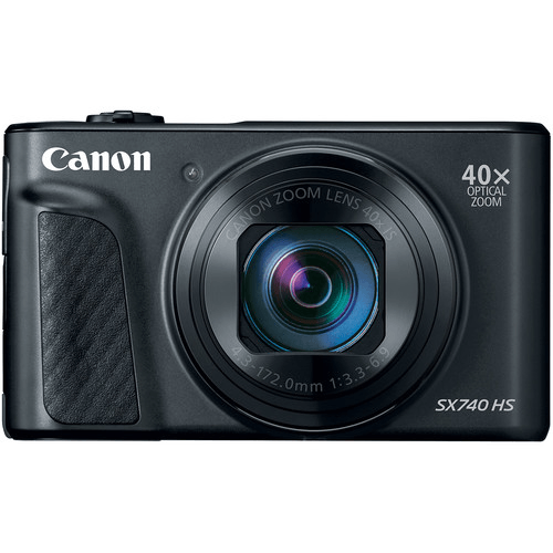Shop Canon PowerShot SX740 HS Digital Camera (Black) by Canon at Nelson Photo & Video
