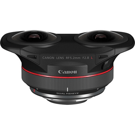 Shop Canon RF 5.2mm f/2.8L Dual Fisheye 3D VR Lens by Canon at Nelson Photo & Video