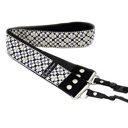 Shop Capturing Couture Camera Strap: Daisy Dot Blue by Capturing Couture at Nelson Photo & Video