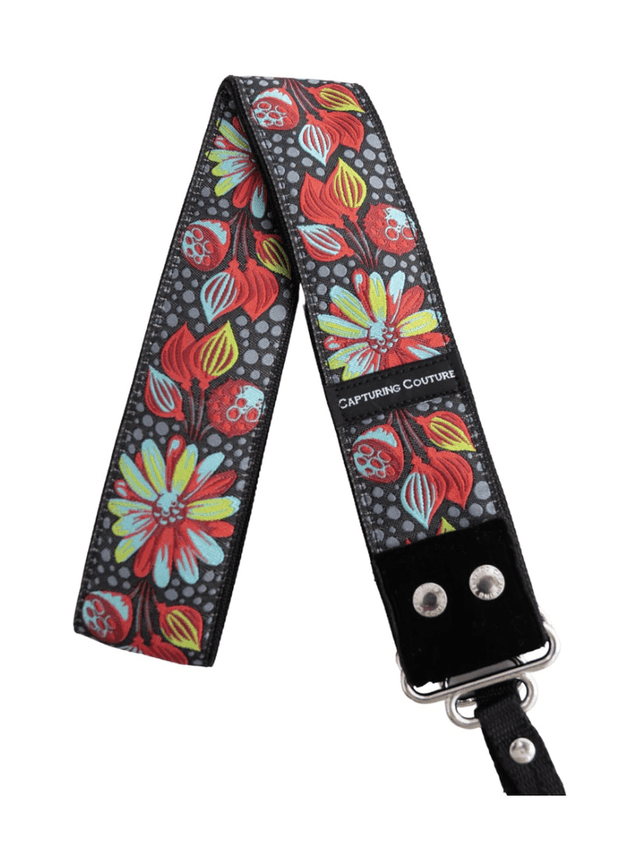 Capturing Couture Camera Strap: Night Flower 1.5” - Nelson Photo & Video