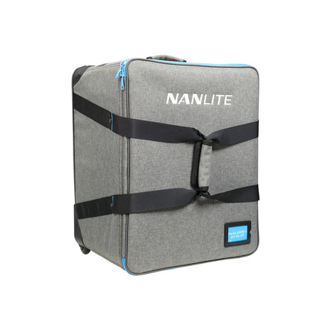 Nanlite Forza 500B II LED Spotlight and FL-20G Fresnel Rolling Case Kit