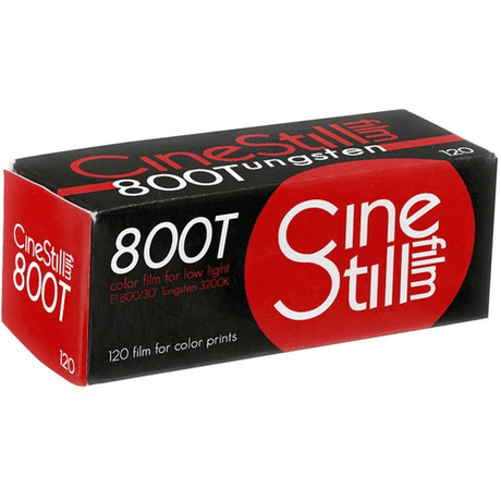 Shop Cinestill 800Tungsten Xpro C-41 Color Negative Film (120 Roll Film) by Cinestill at Nelson Photo & Video