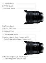 TAMRON 12-20mm F2.8 Lens