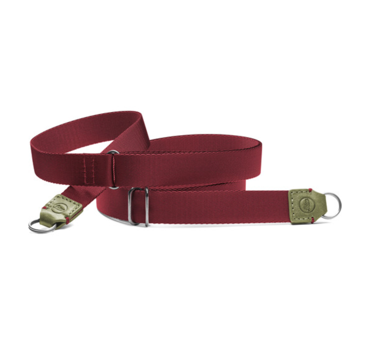 Leica D Lux-8 Carrying Strap (Olive/Burgundy)