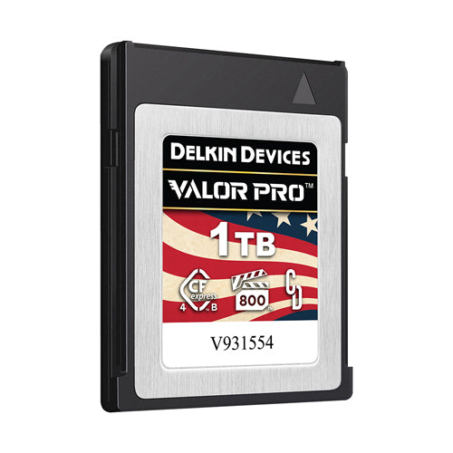 Delkin Devices 1TB Valor PRO CFexpress 4.0 Type B Memory Card
