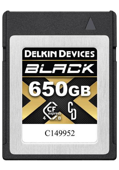 Delkin Black CFExpress 4.0 Type B - 650GB - Nelson Photo & Video
