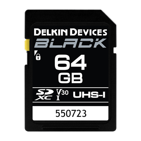 Shop Delkin Black Rugged SD Card 99MB/S - 64 GB by Delkin at Nelson Photo & Video
