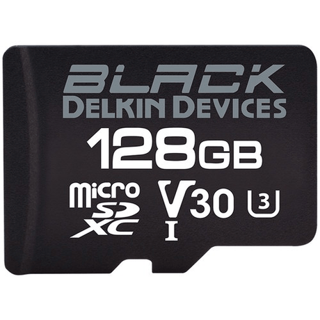 Shop Delkin Black USH-1 Rugged MicroSD 128GB by Delkin at Nelson Photo & Video