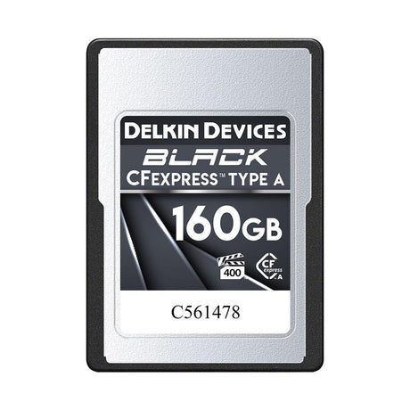 Shop Delkin CFexpress™ Type A BLACK 160GB Memory Card • VPG400 by Delkin at Nelson Photo & Video