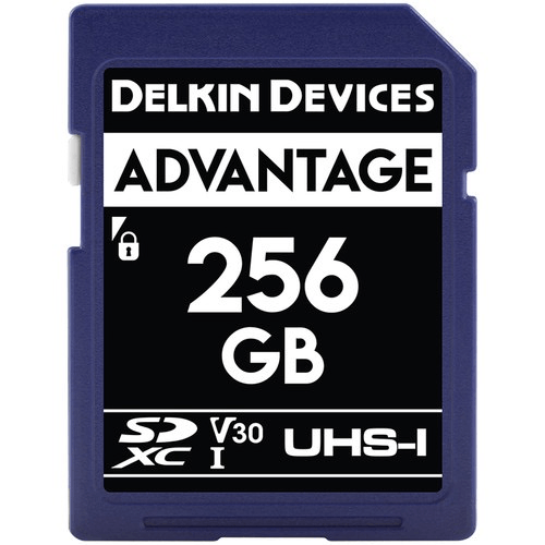 Shop Delkin Devices 256GB Advantage UHS-I SDXC Memory Card by Delkin at Nelson Photo & Video