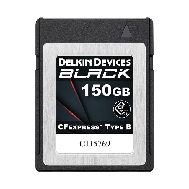 Shop Delkin Devices BLACK 150 GB CFexpress™ Type B Memory Card by Delkin at Nelson Photo & Video