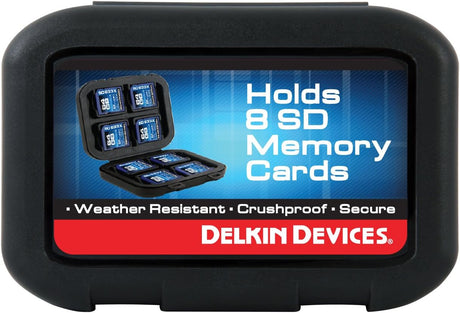 Delkin SD Card Storage Totes - Black - Nelson Photo & Video