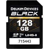 Delkin Devices BLACK UHS-II V60 Rugged SD Card - 128gb