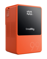 SmallRig VB99 Mini V-Mount Battery (99Wh, Orange)