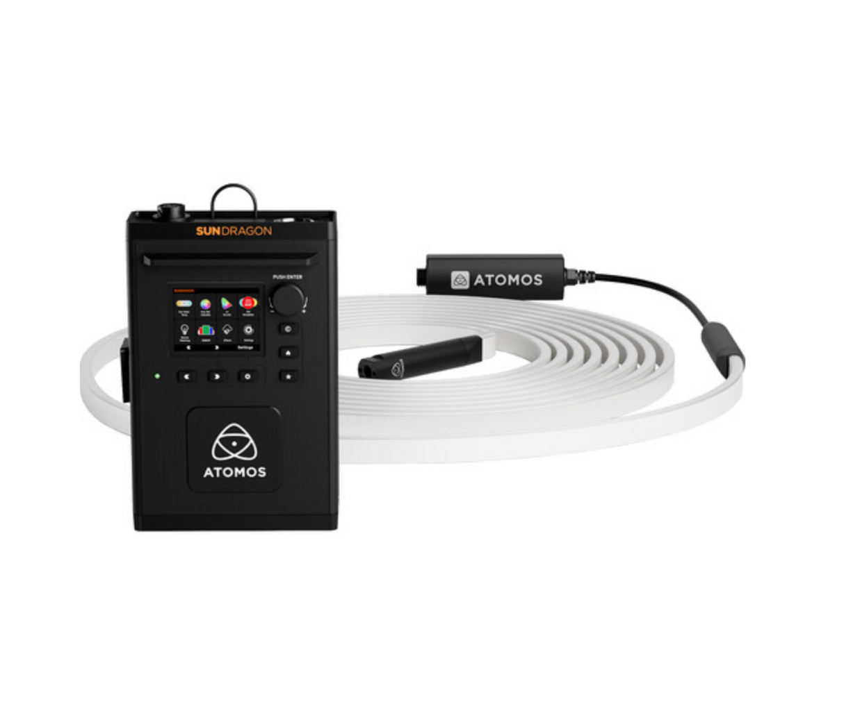 Atomos Sun Dragon LED Strip Rope Light with Diffuser (16', White)