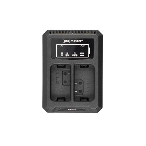 Shop Dually Charger - USB for Nikon EN-EL25 by Promaster at Nelson Photo & Video