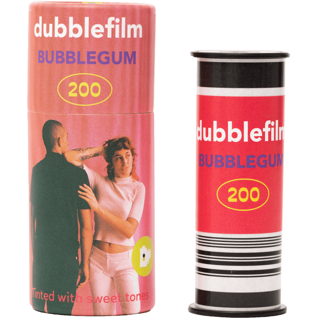 Shop Dubblefilm Bubblegum 200 Color Negative Film (120 Roll Film) by Dubblefilm at Nelson Photo & Video
