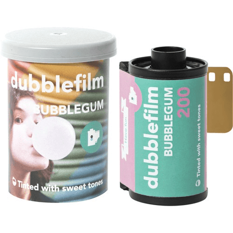 Shop dubblefilm BUBBLEGUM 200 Color Negative Film (35mm Roll Film, 36 Exposures) by Dubblefilm at Nelson Photo & Video