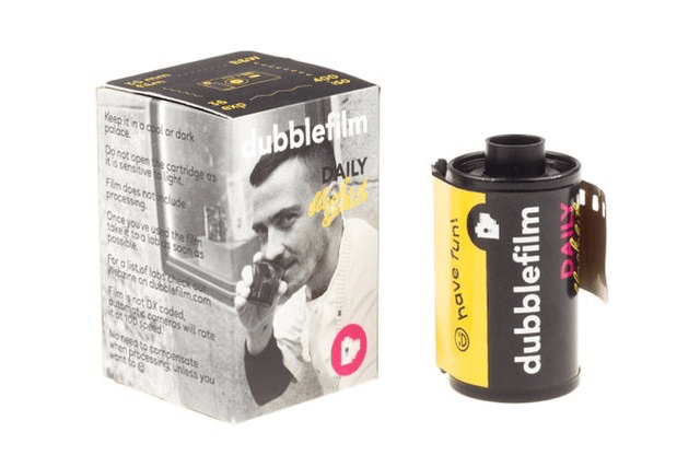 Shop dubblefilm DAILY B and W - 36 Exposure ISO 400 35mm Black and White Film by Dubblefilm at Nelson Photo & Video