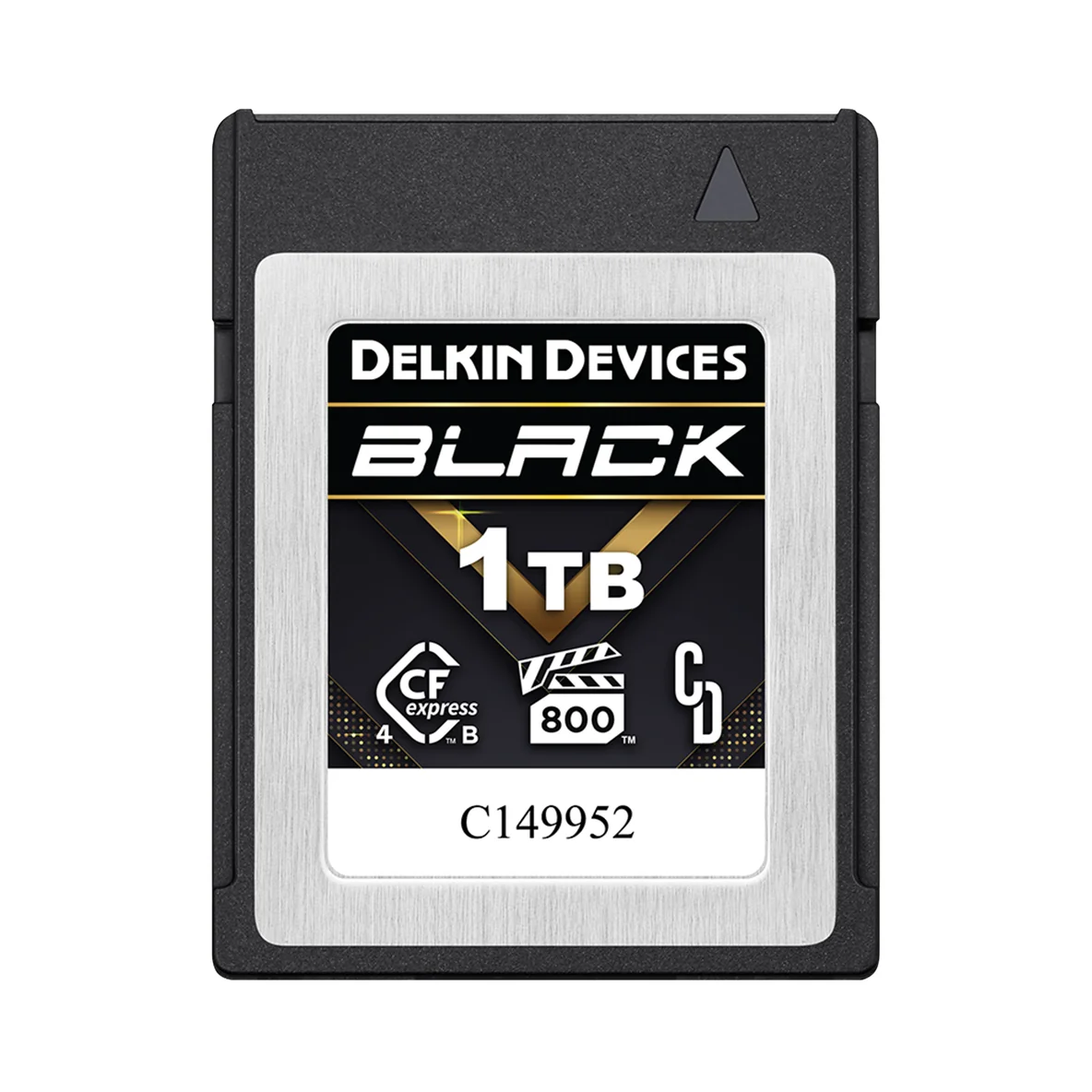 Delkin Devices 1TB BLACK CFexpress Type B 4.0 VPG800 Memory Card