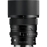 Sigma 65mm f/2 DG Contemporary Lens (L-Mount, Black)
