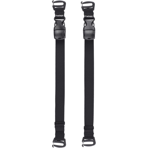Shop f-stop Gatekeeper Straps (2-Piece, Anthracite/Matte Black) by F-Stop at Nelson Photo & Video