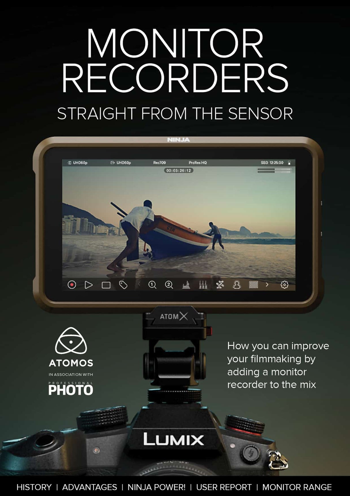 Atomos 7” Shogun Ultra Monitor-Recorder