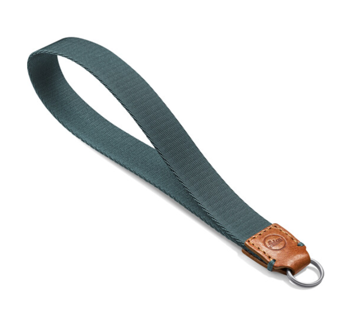 Leica Leather Wrist Strap (Cognac/Petrol)