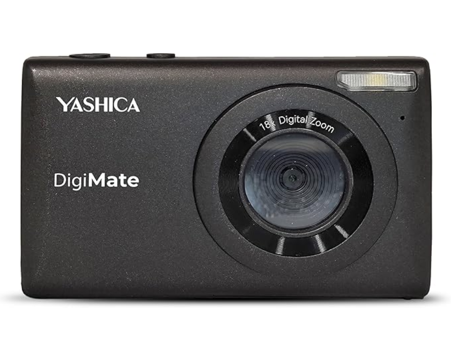 YASHICA DigiMate コンパクトデジタルカメラ YASHICA DigiMate Digital Camera (Black) – Nelson Photo & Video