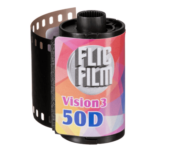 Shop Flic Film Vision3 50D 135-36 Cine Film by Flic Film at Nelson Photo & Video