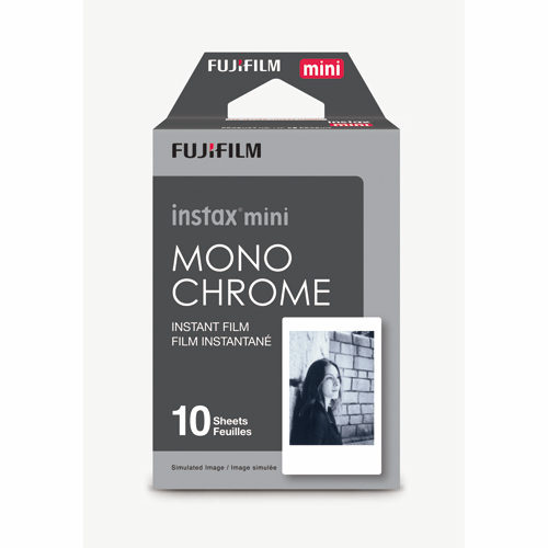 Shop Fuji Instax Mini Monochrome Film by Fujifilm at Nelson Photo & Video