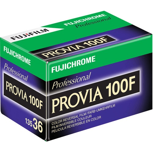 Shop Fujifilm Fujichrome Provia 100F Professional RDP-III Color Transparency Film (35mm Roll, 36 Exposures) by Fujifilm at Nelson Photo & Video
