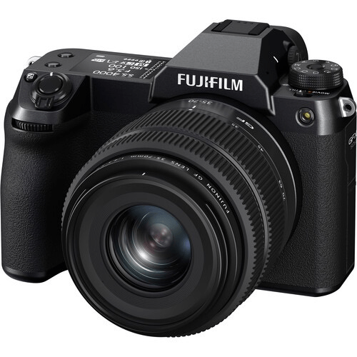 Shop FUJIFILM GFX 50S II Medium Format Mirrorless Camera with 35-70mm Lens Kit by Fujifilm at Nelson Photo & Video