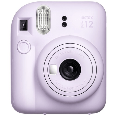 FUJIFILM INSTAX MINI 12 Instant Film Camera (Lilac Purple) - Nelson Photo & Video