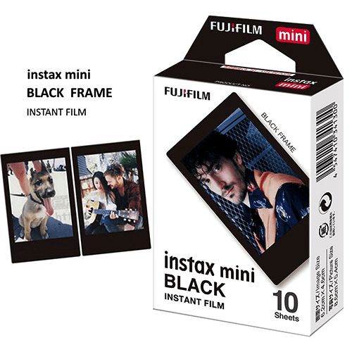 Shop FujiFilm Instax Mini Black Frame Film 1 Pack by Fujifilm at Nelson Photo & Video