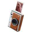 FUJIFILM INSTAX MINI EVO Hybrid Instant Camera (Brown) - Nelson Photo & Video