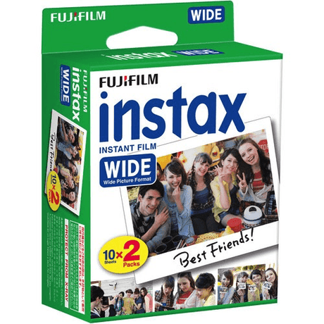 Shop Fujifilm Instax Wide Instant Color Film (2 Packs, 20 Shots) by Fujifilm at Nelson Photo & Video
