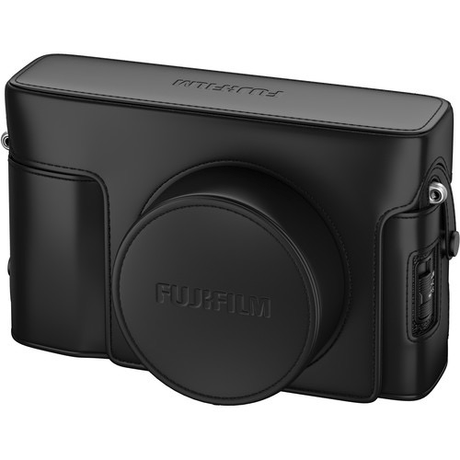 Shop FUJIFILM LC-X100V Leather Case (Black) by Fujifilm at Nelson Photo & Video
