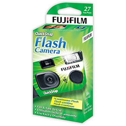 Shop Fujifilm QuickSnap Flash 400 35mm One-Time-Use Camera - 27 Exposures by Fujifilm at Nelson Photo & Video