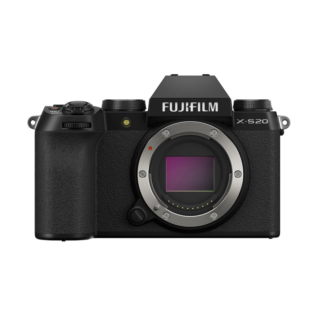Fujifilm X-S20 Mirrorless Digital Camera (Body, Black) - Nelson Photo & Video
