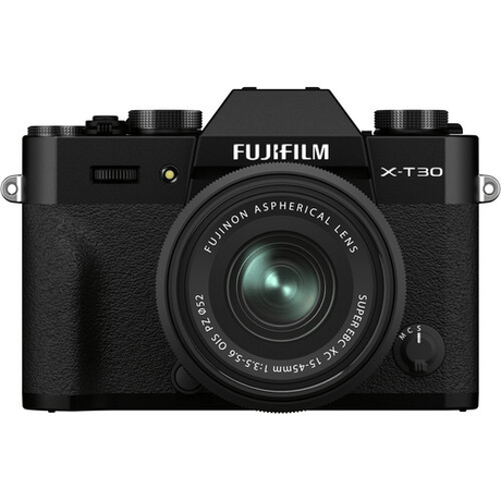 Shop FUJIFILM X-T30 II Mirrorless Digital Camera with 15-45mm Lens (Black) by Fujifilm at Nelson Photo & Video