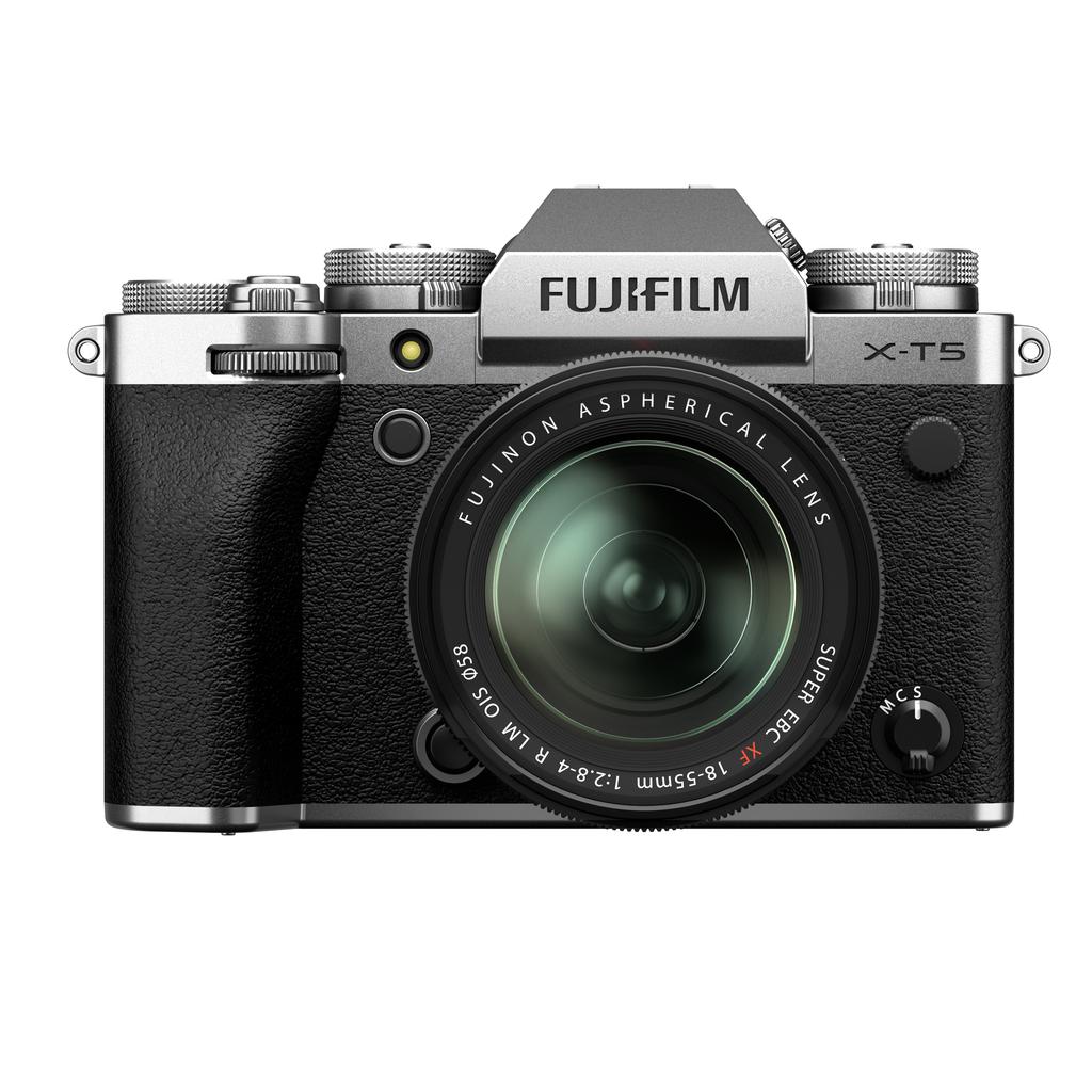 Shop FUJIFILM X-T5 Mirrorless Camera with 18-55mm Lens (Silver) by Fujifilm at Nelson Photo & Video
