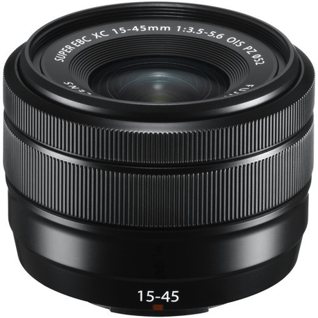 Shop Fujifilm XC 15-45mm f/3.5-5.6 OIS PZ Lens (Black) by Fujifilm at Nelson Photo & Video
