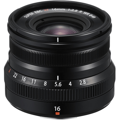 Shop FUJIFILM XF 16mm f/2.8 R WR Lens (Black) by Fujifilm at Nelson Photo & Video