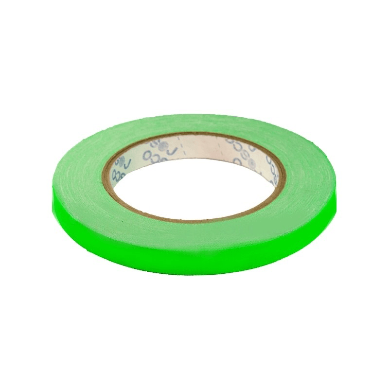 Shop GaffTac 12 Flourescent Green Spike Tape 12mm X 25m by Rosco at Nelson Photo & Video