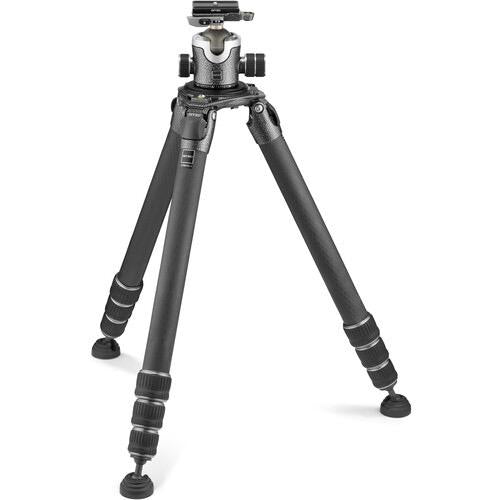 Gitzo Systematic Series 5 Carbon Fiber Tripod with Arca-Type Series 4 Center Ball Head with Lever Release - Nelson Photo & Video