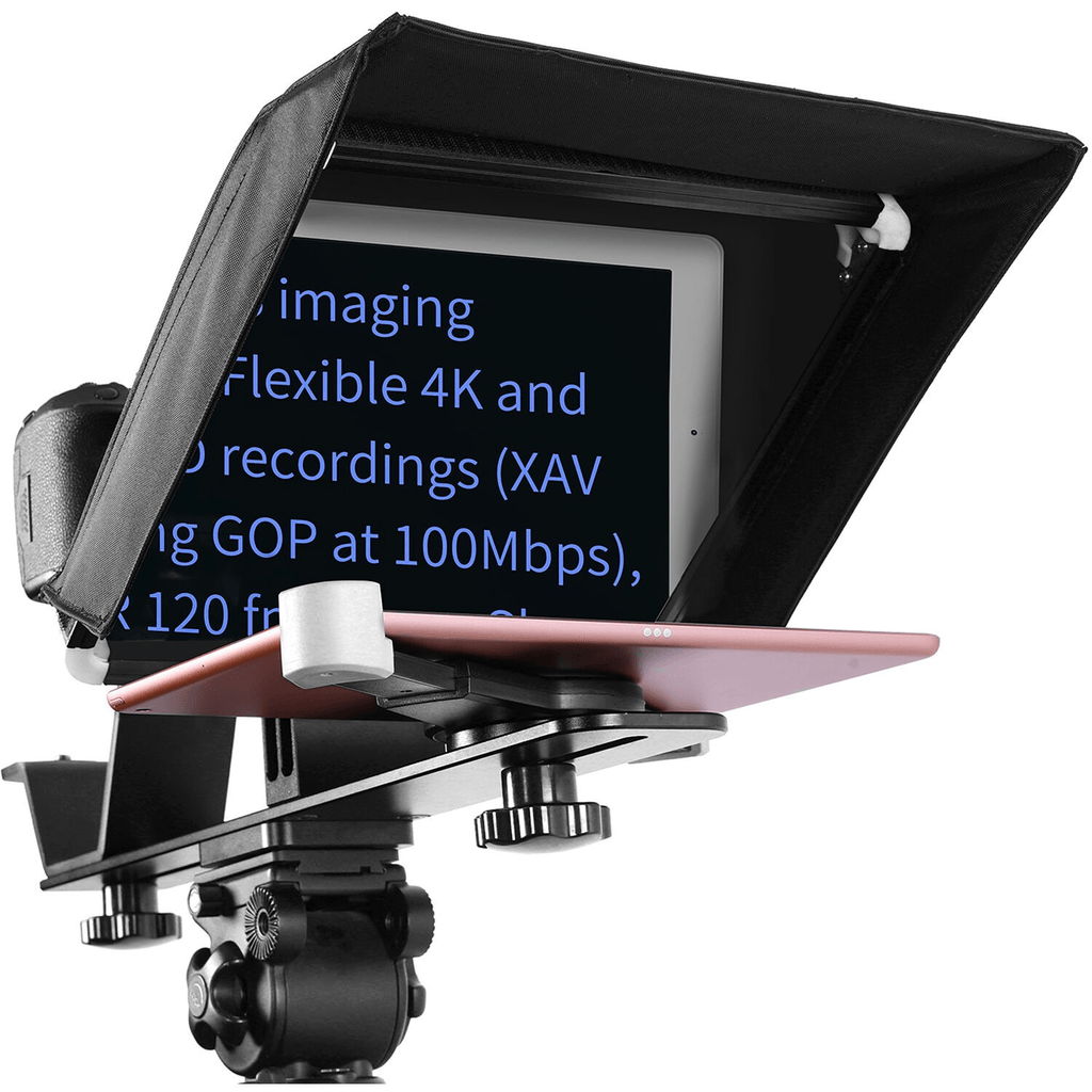 GVM Teleprompter TQ-M for Tablets and Smartphones with Remote Control & App - Nelson Photo & Video